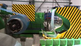 Color Coating Line Zambia 1250 mm 50 mpm