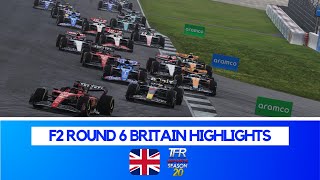 TFR eSports S20 | F2 British GP Highlights