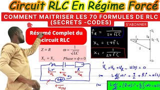 #RLC_Résumé#Comment_connaître_les70 Formules sans bosser#Les codes de RLC#