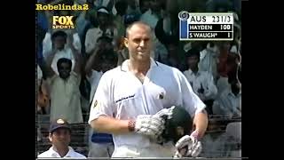 Matthew Hayden 203 vs India 3rd test 2001 Chennai