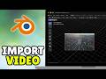 How To Import Video Reference In Blender (2026) - Full Guide