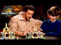 Building a Jurassic LEGO Set with NO INSTRUCTIONS (feat. Jonathan Bailey) | JURASSIC WORLD REBIRTH