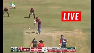 United Arab Emirates vs Nepal || 3rd ODI Cricket Match Scores & Commentary || Live Gameplay