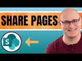 A New Way to Share Pages SharePoint