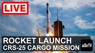 NASA's SpaceX CRS-25 Cargo Resupply Mission to the International Space Station