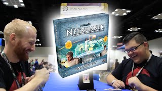 Data \u0026 Destiny Unboxing - Corporation - Netrunner - GenCon 2015