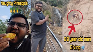 Masila Waterfalls | 1st Time Eating fresh Naattu Pineapple in Kolli Hills | Afzal's Mania