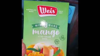 Weis’s Mini Mango Bars | ice-cream review #2