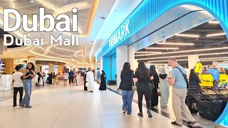 Dubai 4K🇦🇪 Inside Dubai Mall | Luxury Shopping & Full Walking Experience