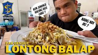 First time eating LONTONG BALAP | Pertama kali makan RACING RICE CAKE