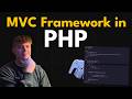 Build your own MVC framework with PHP!