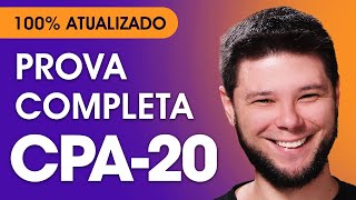 Prova completa CPA-20 [100% Atualizada] 😱 QUESTÕES COMENTADAS TopInvest para prova CPA-20 da ANBIMA