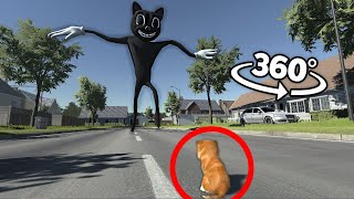 Cartoon Cat 360 VR Video Film 3 || Funny Horror Animation ||
