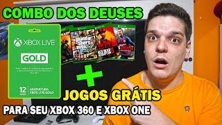 MICROSOFT ACERTOU DESSA VEZ: XBOX LIVE GOLD GRÁTIS + GAMES GRÁTIS POR MÊS APROVEITEM 🤑