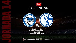 Partido Completo: Hertha Berlin vs Schalke 04 | Jornada 14 - Bundesliga