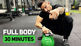 MJ - Full Body Kettlebell Workout That Will Train EVERY Fibre In Your Muscles