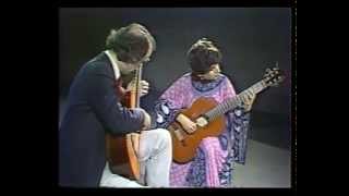 Rare Guitar Video (1974)Albeniz: Tango - Evangelos \u0026 Liza (Evangelos Assimakopoulos - Liza Zoe)