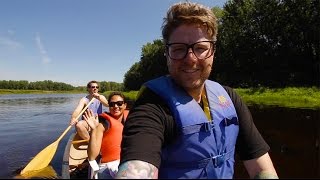 Paddling Down the Nashwaak River