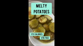 EASY Melty Potatoes - 173 Calories / SYN FREE  #SHORTS #Slimmingworld #diet #caloriecounting