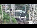 京阪電車 臨時ダイヤ 7200系7連特急 石清水八幡宮駅通過