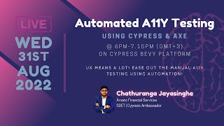 Automated Accessibility Testing with Cypress & AXE