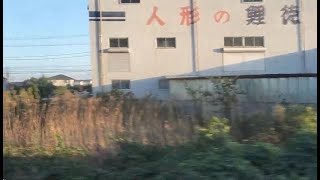 JR内房線 君津→蘇我 車窓展望（山側）