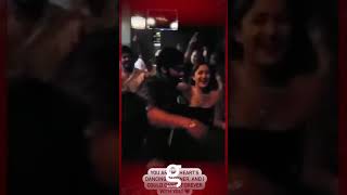 #Romantic ! Arya Sayyeshaa's Couple Dance at Party | Celebrity Dance Video   Tamil Cinema | #Shorts