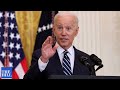 President Biden explains why evacuations didn't occur sooner in Afghanistan