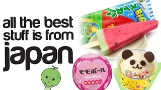 10 JAPANESE ICE CREAMS - All the Best Stuff is from Japan