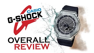 Casio watch G Shock overall Review  GM-2100 Series GM-2100-1ADR