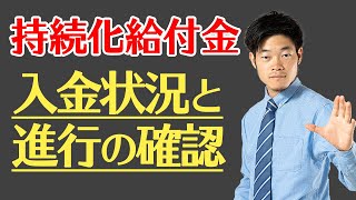 【持続化給付金の続報】入金状況と自分の審査状況を確認する方法（赤枠と不備メール）