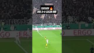 Das 2-0 von VfB Stuttgart gegen Borussia Dortmund im DfB-Pokalspiel 🔥