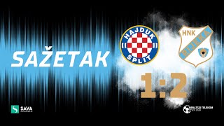 Hajduk - Rijeka 1:2 - sažetak 7. kolo (2021./2022.)