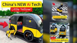 China’s Little Yellow EVs  are Everywhere!