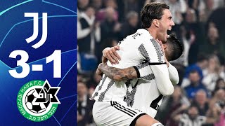 Juventus vs Maccabi Haifa 3-1 Highlights Champions League 2022/23