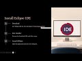 Java Tutorial for Beginners – Intro to Java & JDK Installation | Step-by-Step using Eclipse