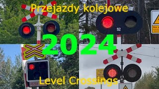 MIX Przejazdów Kolejowych 2024 // Polish (+Czech) Level Crossings 2024