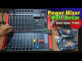 Power Mixer Watt Besar, Black SpiderTF-802