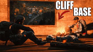 Building a cliff base overlooking a WHOLE TOWN in DayZ!