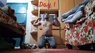 Day 1 of 75 hard challenge 😱 | 2nd workout 💪 |