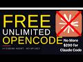 Free UNLIMITED OPENCODE (No More $200 for Claude Code)