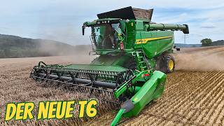 I drive the new John Deere T6