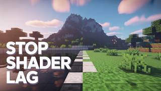 Stop Lagging When Playing Minecraft with Shaders!