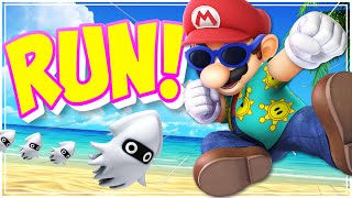 Super Mario Run Challenge ☀️ The Floor is Lava ☀️ Summer Brain Break Chase ☀️ Ju