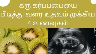 கரு கர்பப்பையைபிடித்து வளர உதவும் முக்கிய 4 உணவுகள்