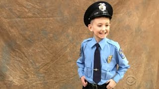11-year-old throws "Thank You" party for police