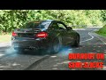 Driving a BMW M2 F87 with M-Performance Exhaust around the Nürburgring! BURNOUT, Flames..