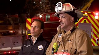 Officials give update after worker rescued from rubble in downtown Louisville