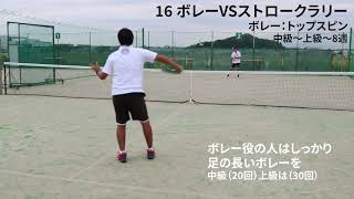 16ボレーvsストローク