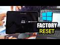 How To Factory Reset & Restore your iPad Air M4 on Windows PC